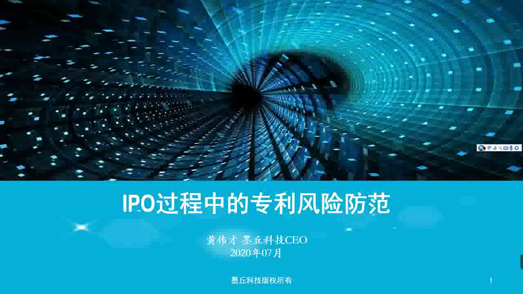 IPO过程中的专利风险防范